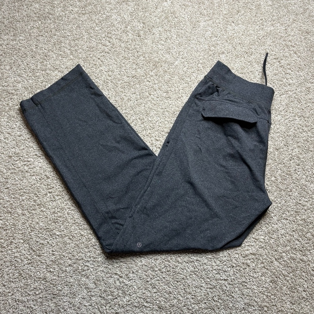 lululemon athletica Men's Dark Charcoal Gray Joggers